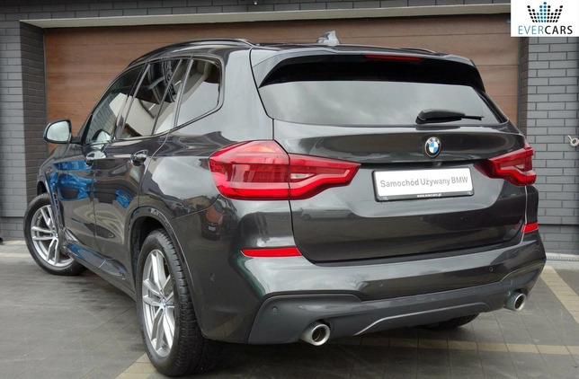 BMW X3 cena 135900 przebieg: 155000, rok produkcji 2018 z Pisz małe 781